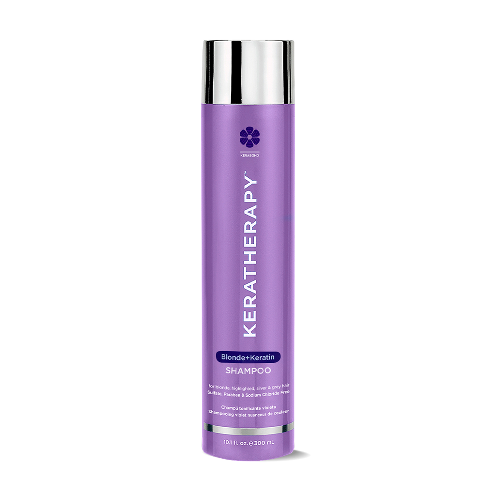 Totally Blonde Violet Toning Shampoo – Keratherapy Pro